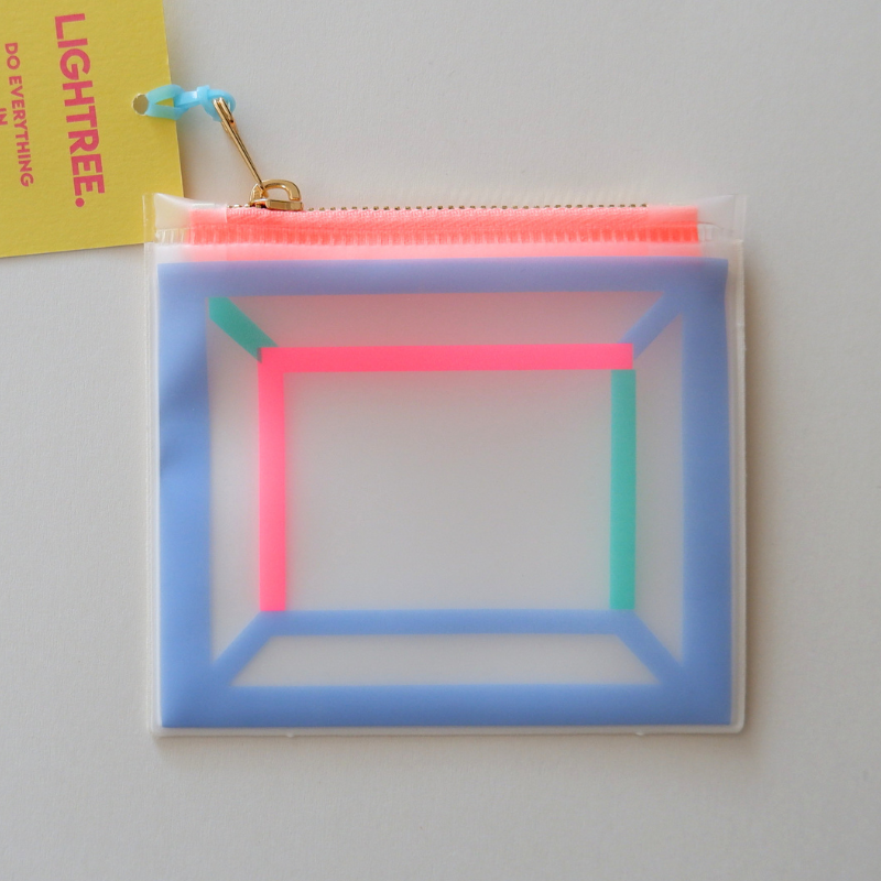 LIGHTREE COLORFUL LINING LINEN POUCH XS