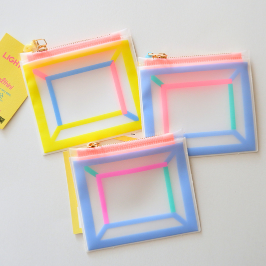 LIGHTREE COLORFUL LINING LINEN POUCH XS