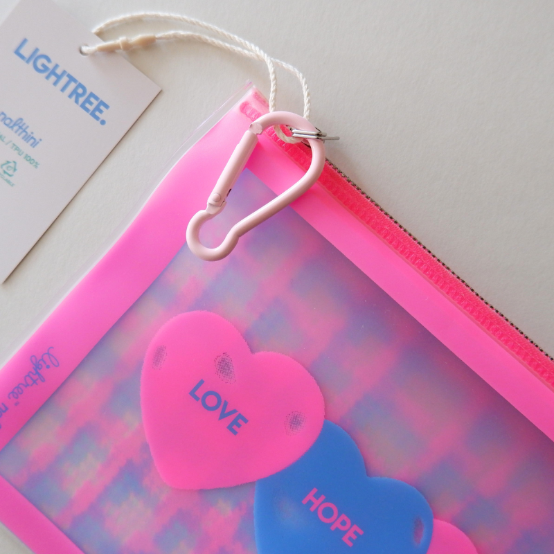 LIGHTREE Nalthini POUCH LARGE THREE HEART